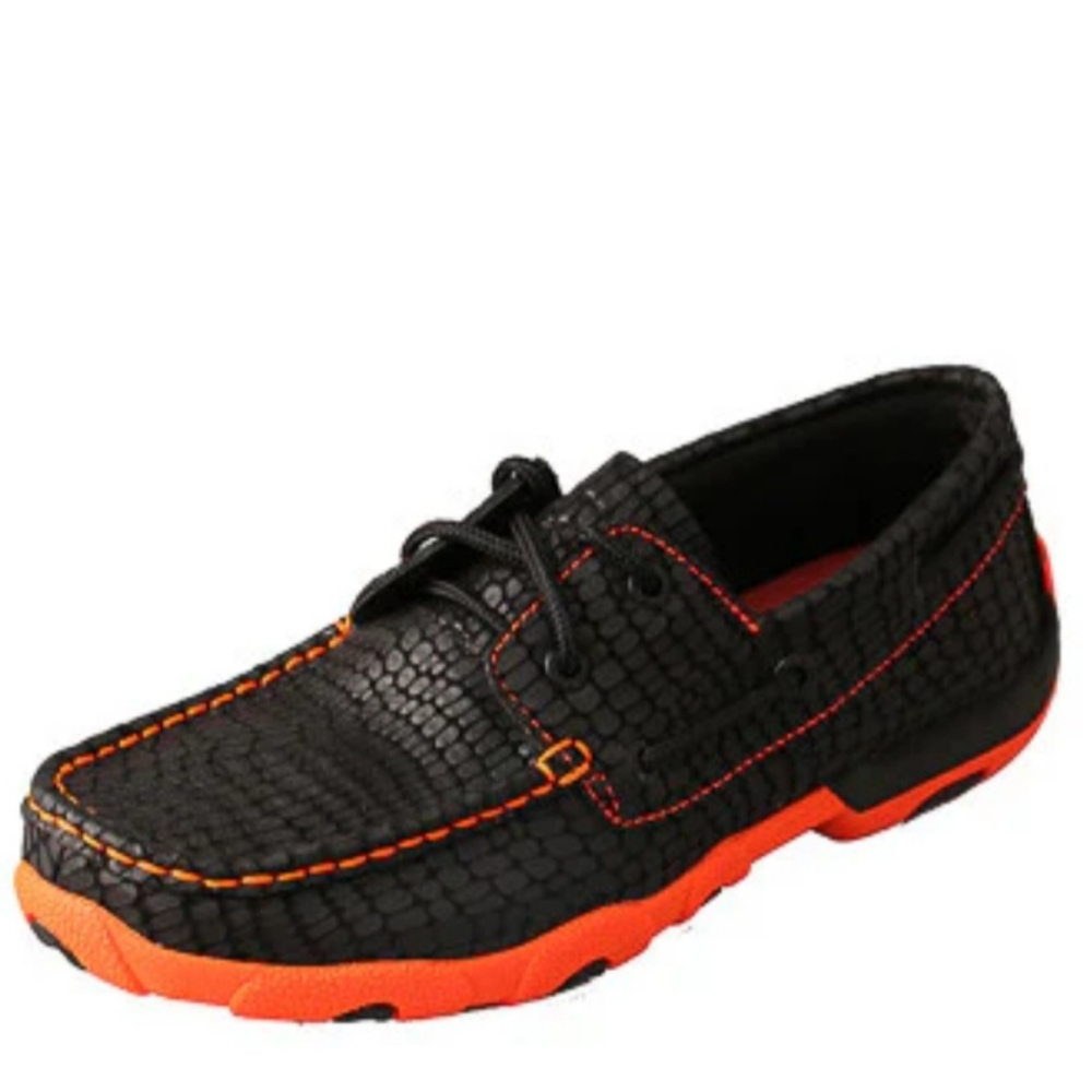 Twisted X Youth Orange and Driving Moc Size 5.5M
